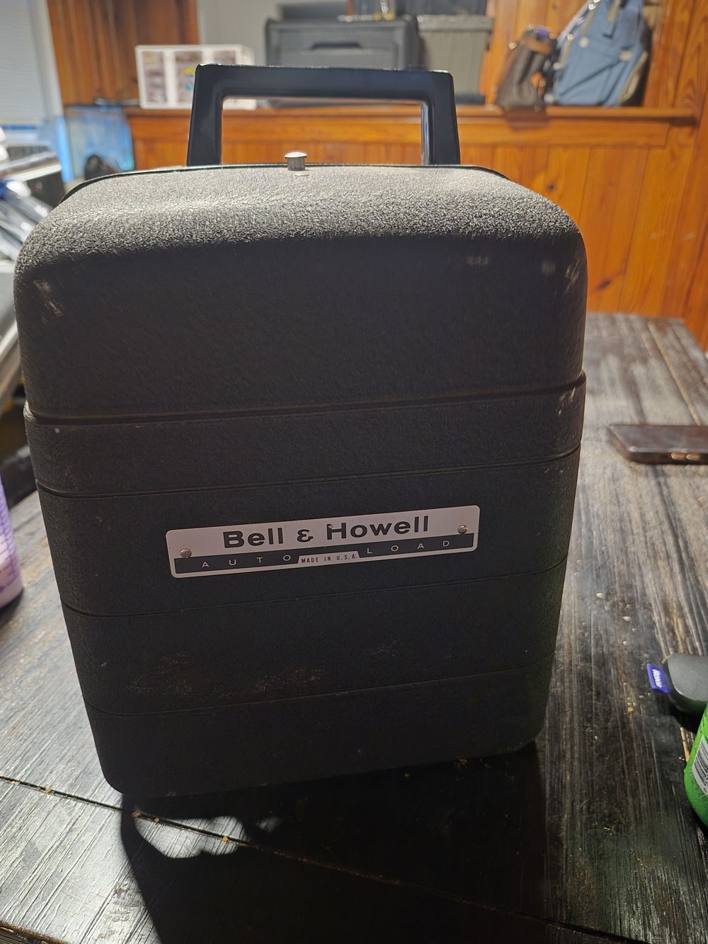 Bell & Howell Black Portable Electronics Carry Case